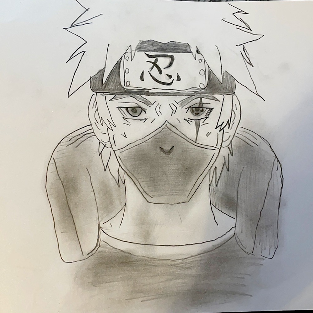 Kakashi Hatake from Naruto Art
